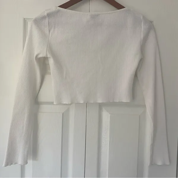 Princess Polly Crop Top Size 2 Long‎ Sleeve Babydoll Coquette Festival Party - Image 4