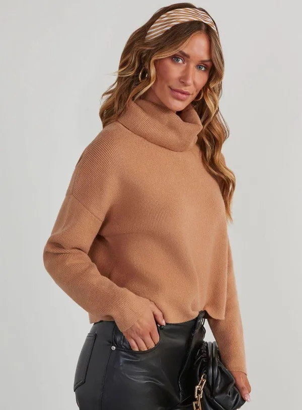 VICI Dolls Latte Lover Knit Turtleneck Medium - Image 2