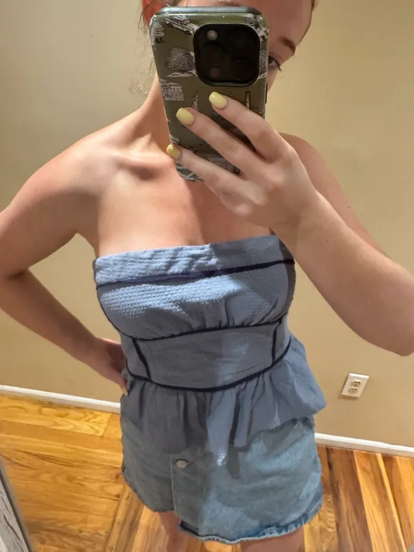 Free People Top Tie Back - Image 2