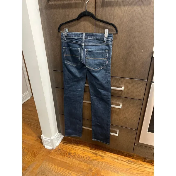 Patagonia dark wash blue jeans women's 24‎ inseam 30 - Image 4