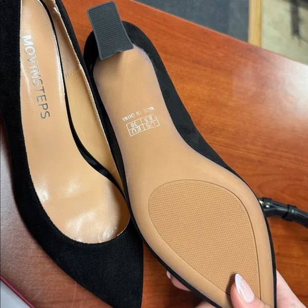 Movinsteps heels size 8.5 // 111413 Black - Image 2