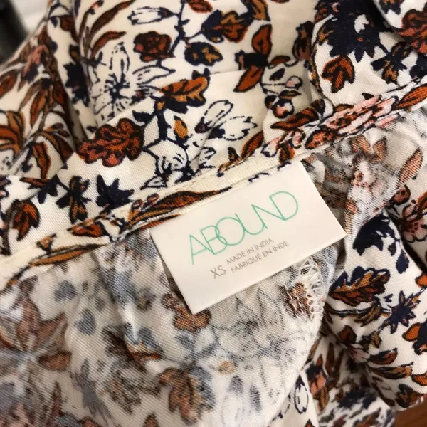 NWT Abound Floral Balloon Sleeve Oversized Blouse - Image 6