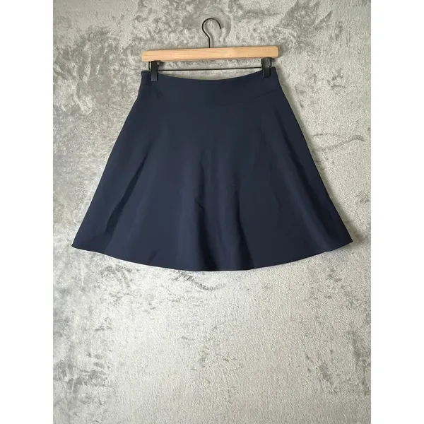 Kate Spade Studded A-Line Mini Skirt Navy Blue Size 4 Preppy Classic - Image 3