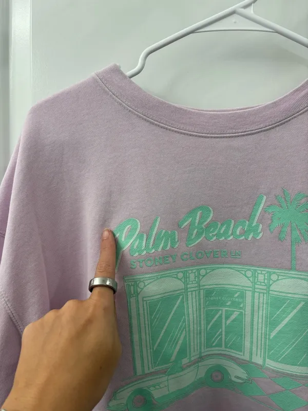 Stoney clover lane palm beach sweatshirt L/XL - Image 4
