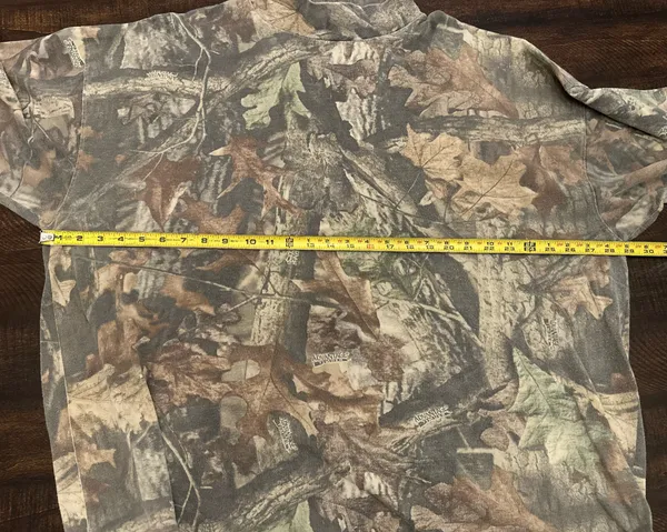Vintage Walls Shirt Mens 3XL Advantage Timber Camo Hunting Mock Neck Outdoor - Image 4