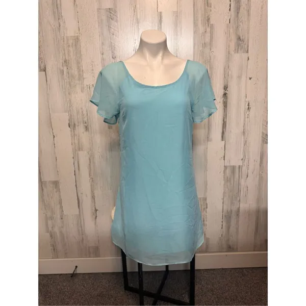 Charlotte Russe baby blue dress size medium - Image 2
