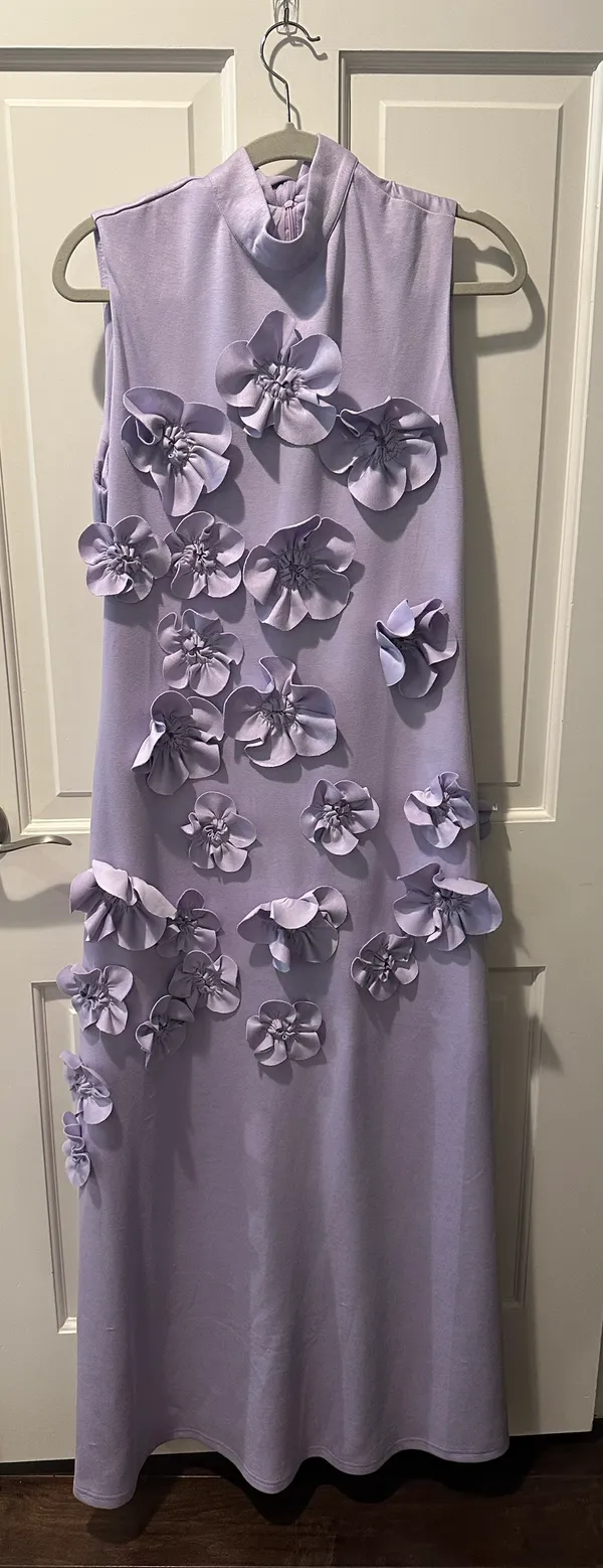 Catch all Purple Maxi Dress - Image 3