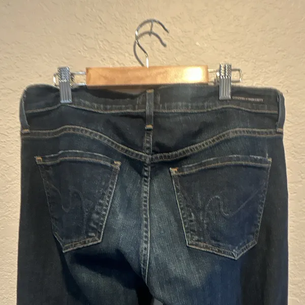 Citizens of Humanity Women's Slim Bootcut Dark Wash Blue Denim Jeans Size 28 - Image 7