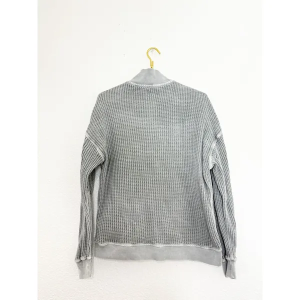 Mate The Label Organic Waffle Collared Half - Image 12