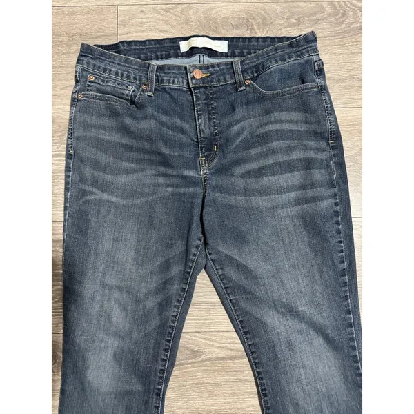 Signature by Levi Strauss Womens Totally‎ Shaping Bootcut Jeans Blue 14M 32x32 - Image 10