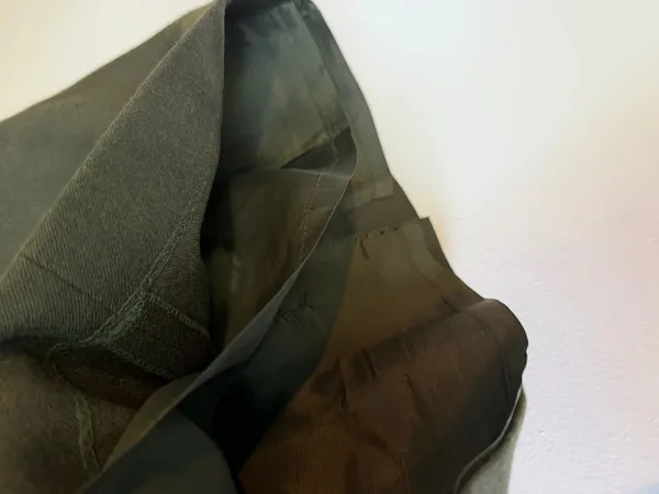 bossini Vintage Dark Green High Waist Pencil Skirt - Image 2