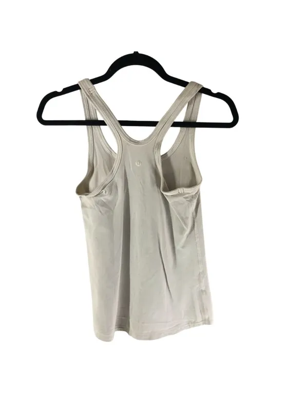 Lululemon Racerback Tank Top Athletic White 4? - Image 3