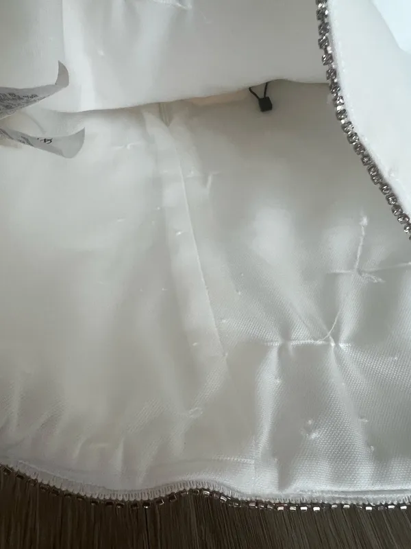 ZARA Rhinestone Trim top - Image 5