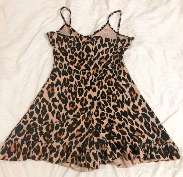 Pretty Little Thing Leopard Print Romper - Image 4