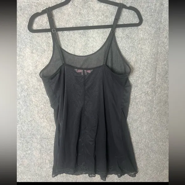 Victoria’s Secret‎ Women Size Medium Black sheer mini nightgown dress - Image 4