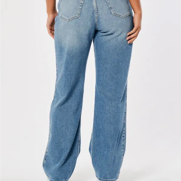 Hollister curvy ultra high dad Jean - Image 3