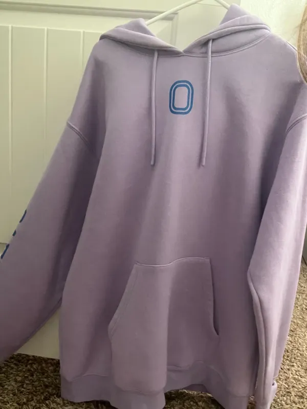 overtime hoodie Purple Size L - Image 2