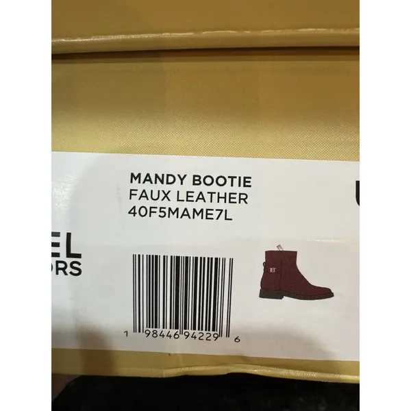 Michael Kors Mandy Block Heel Bootie in an oxblood Size 6.5 - Image 9