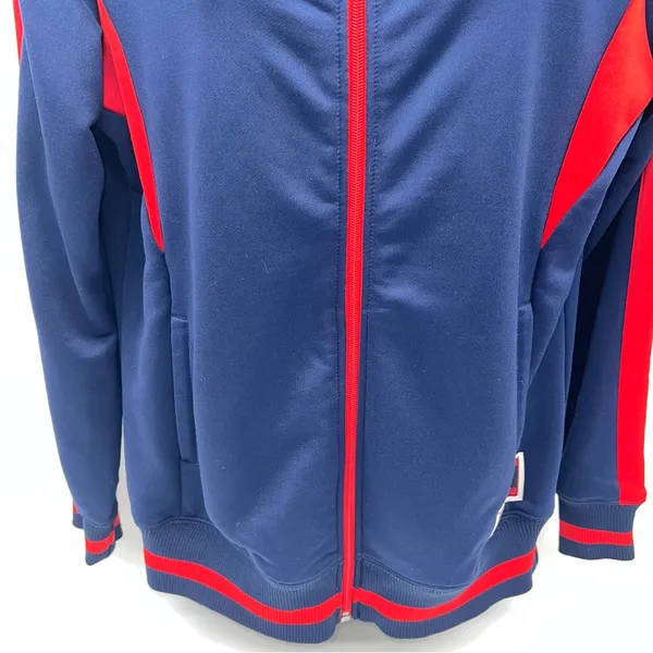 Majestic Women’s Navy and Red Chicago White Sox Logo Embroidered MLB Jacket-Sz M - Image 3
