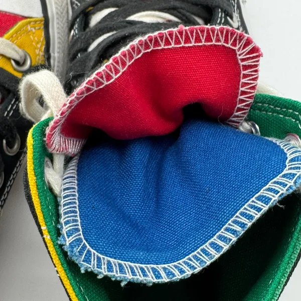 Converse Double Upper Chuck Taylor All Star Primary Colors W 7/M 5 Classic Indie - Image 11