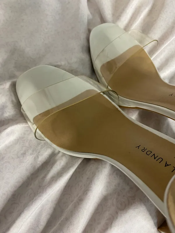 Chinese Laundry white high heels  - Image 10