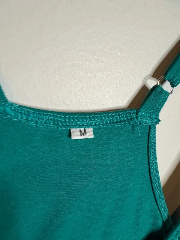 Amazon teal skort romper dress - Image 3