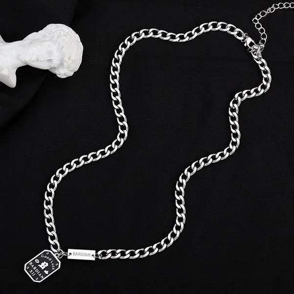 Good Luck Pendant Necklace for Men Women Streetwear Unisex Hip Hop Style - Image 5