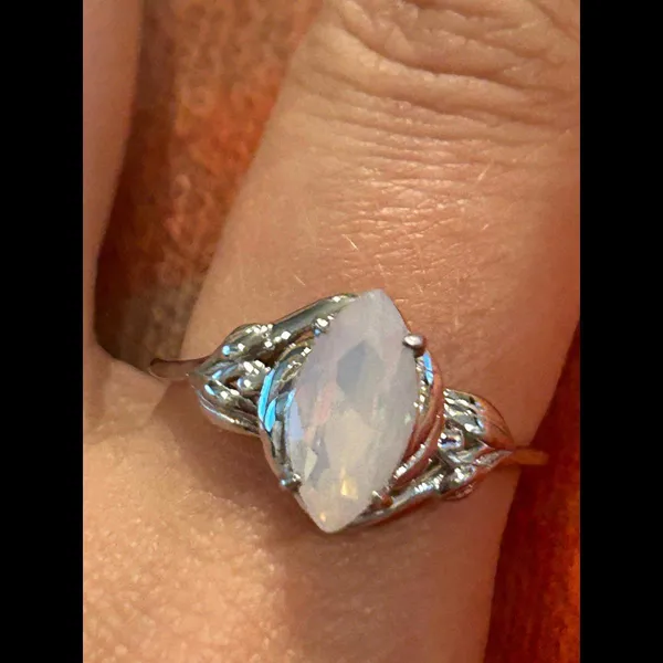 Ring sterling silver 925 ring band stunning gift size 9 - Image 6