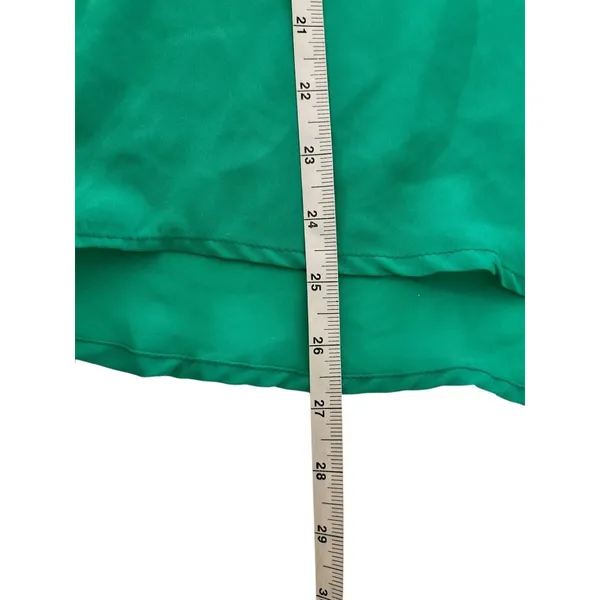 She + Sky Women's Emerald Green Blouse - Image 4