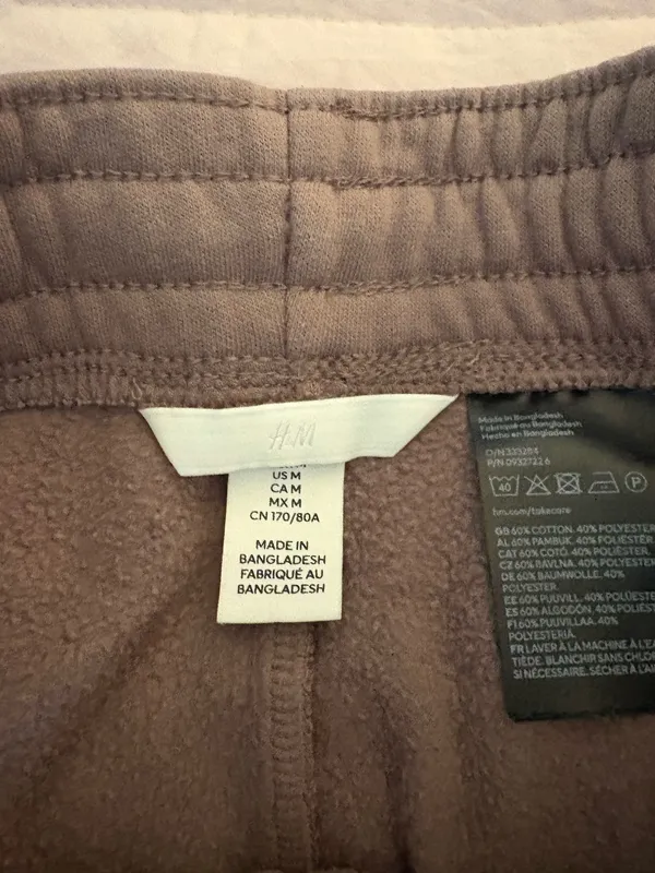 H&M Brown Sweatpants - Image 2
