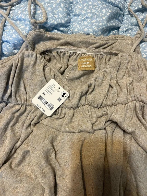 Free People Top Tank XS Lacey Tunic - Image 4