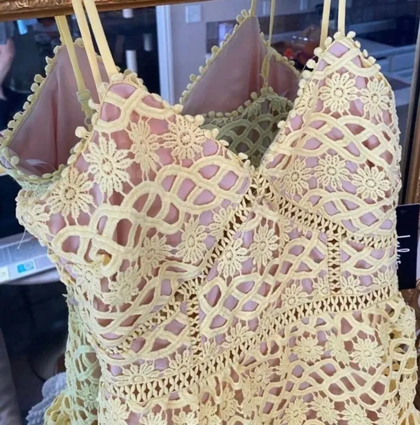 These Three Boutique Yellow Rush/Recruitment Dress - Image 2