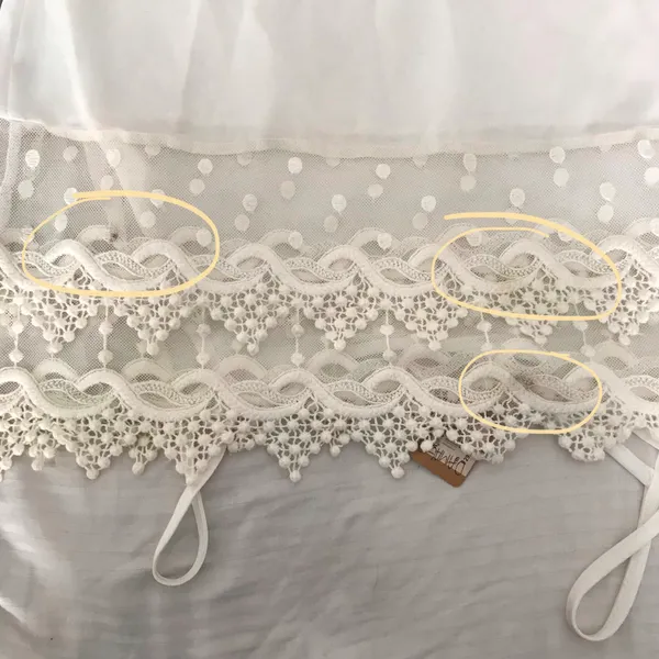 Apricot Lane White Lace Dress - Image 5
