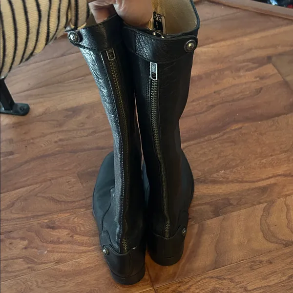 FRYE‎ Women's Melissa Button Back Zip Wide Calf 7 B 76430 4 4001 F 11 - Image 3
