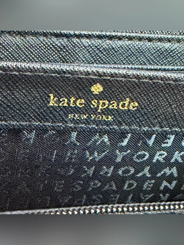 Kate Spade Neda Newberry Lane Zip Around Leather Wallet - Image 5