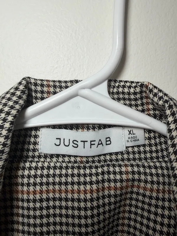 JustFab Plaid Blazer - Image 2