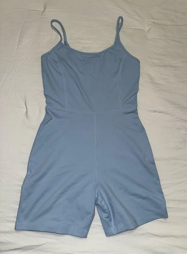 Garage Light Blue Romper  - Image 2