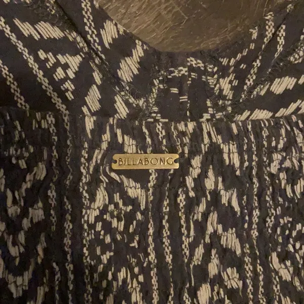 Billabong Aztec Dress - Gray & Light Gray - Image 5