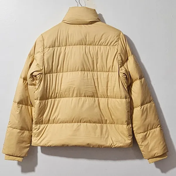 Patagonia Silent Down Jacket - Women's Size M - Beeswax Tan - 27935 - NWT - Image 5