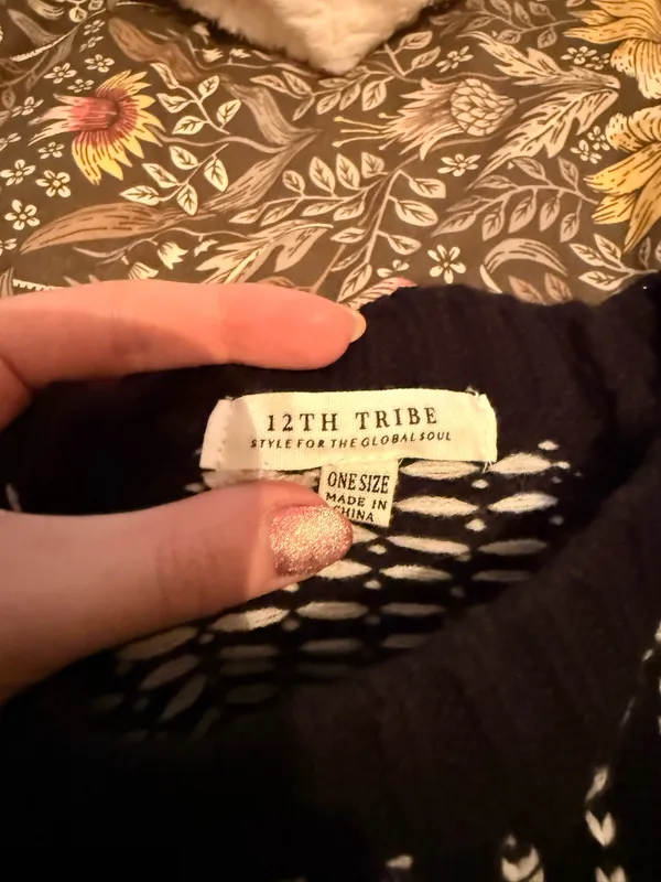 12th Tribe Tassel Sweater - Image 4