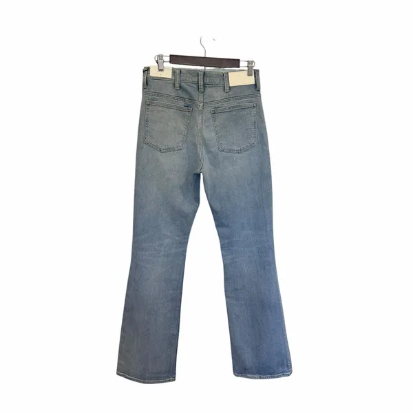 7 For All Mankind Easy Boot Jeans Light Blue Floral 7U405478 - Image 4