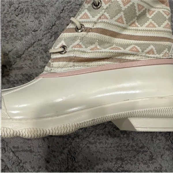 Sperry Saltwater Textured Stripe Duck Boots 7 - Image 2