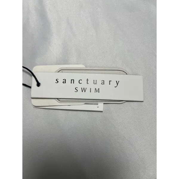 Sanctuary Swim Womens XL Blue Ribbed Cutout One Piece Swimsuit New‎ - Image 6