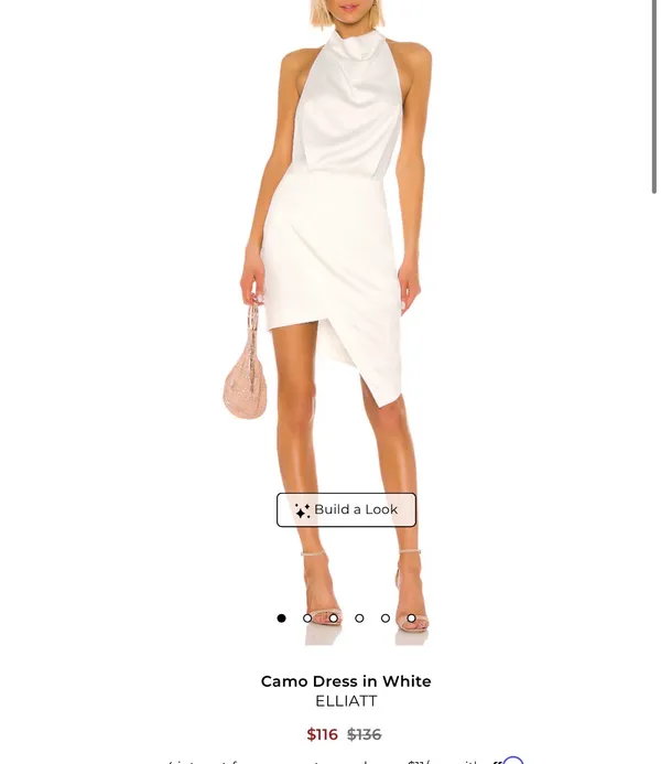 Elliatt White Dress - Image 4