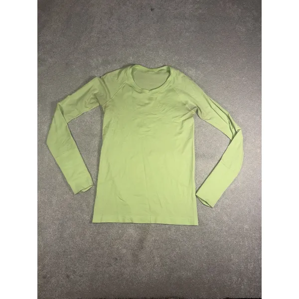 Lululemon Faded Zap Green swiftly tech 6 long sleeve - Image 2