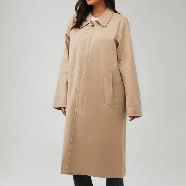 NWT Good American women's trench coat size medium oversized - Image 2