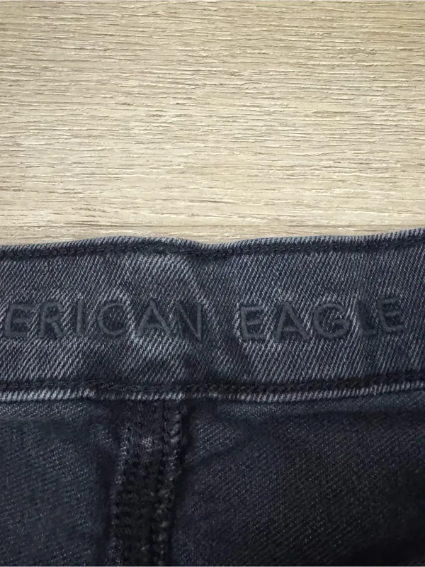 American Eagle Black Highest Rise 90’s Boyfriends Jeans - Image 3