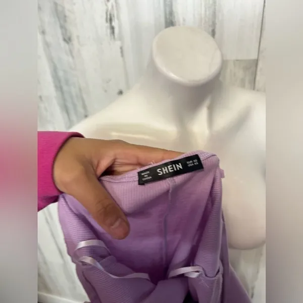 SheIn Purple Dress - Image 4