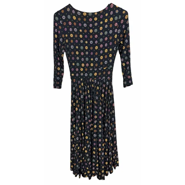 Maeve‎ Anthropologie Archival Midi Motif Faux Wrap Dress Women's Size X-Small - Image 2
