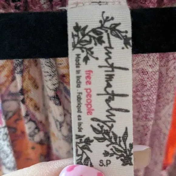 NWT Free People Intimately Count Me In Trapeze Slip, Size Small - Image 2